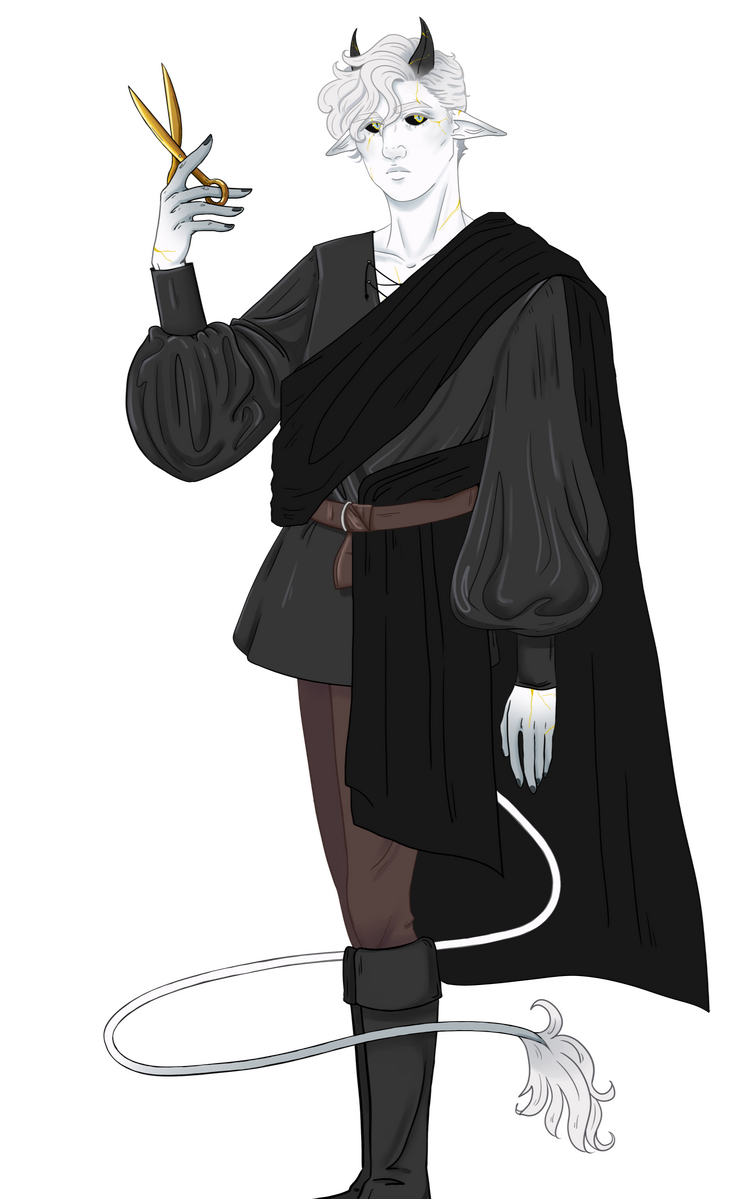 Grim D&D Character 2024